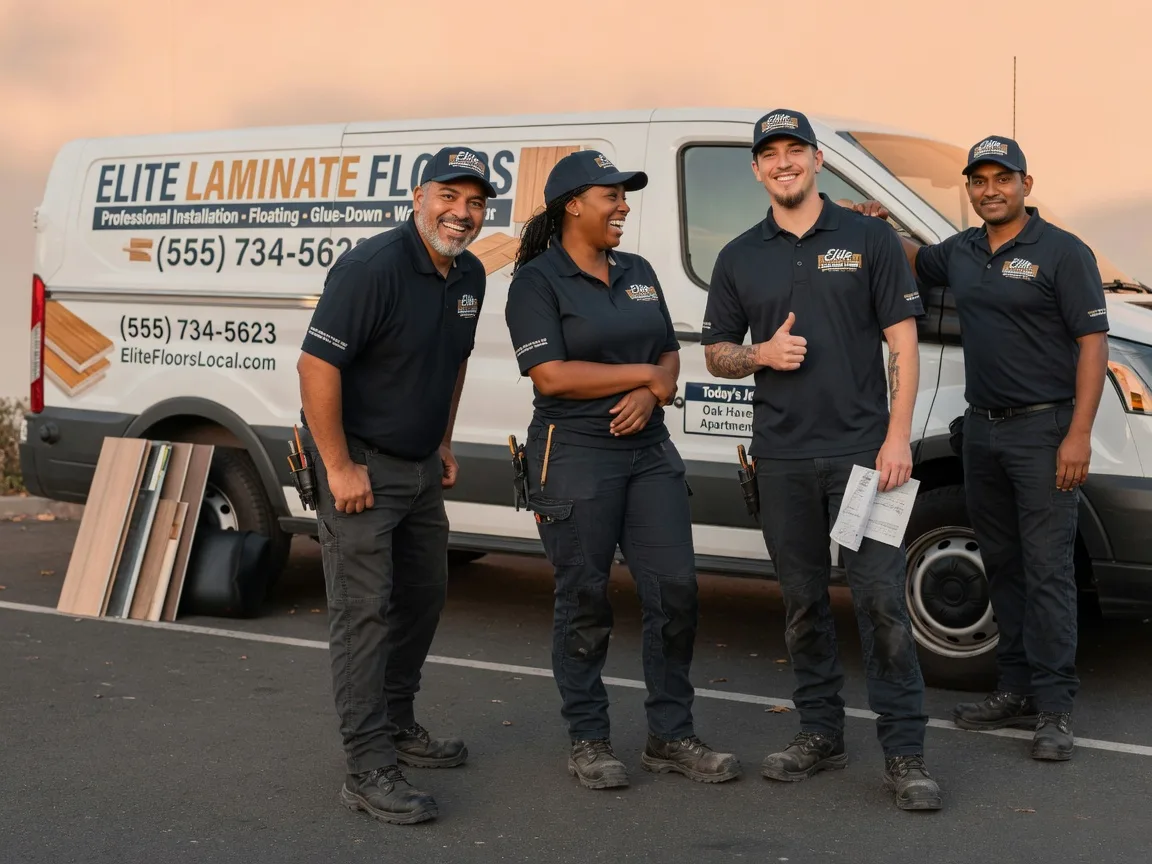 Laminate flooring installation company in Frederic, WI
